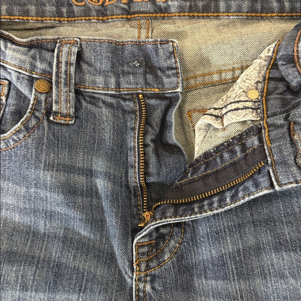Cody James Blue Denim Jeans Slim Boot Cut - 31W x 34L - Picture 5 of 12